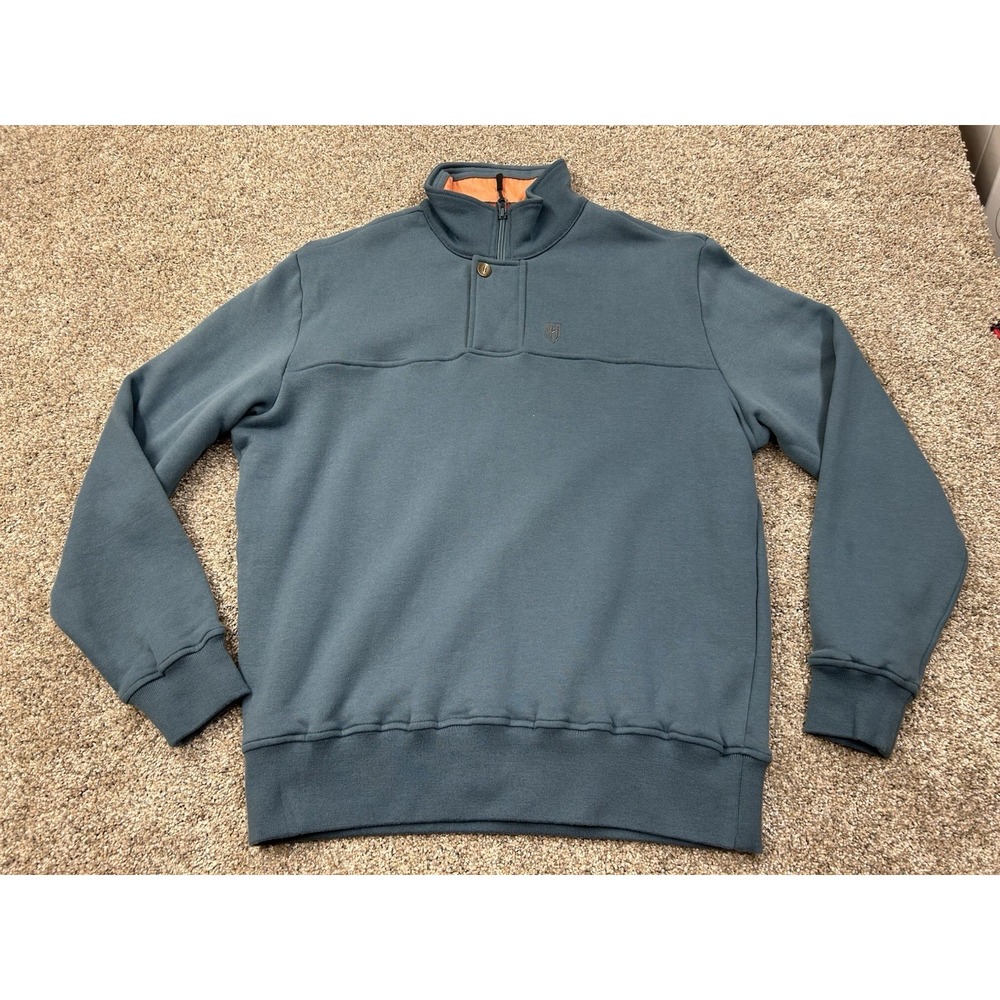 Heybo Sportsman 1/4 Zip Slate Blue Men's Small